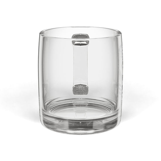 Glass Coffee Mug, 12.25oz (Engraving)